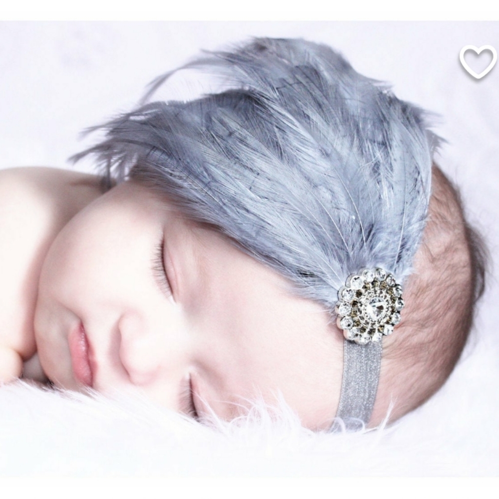 Feather headband